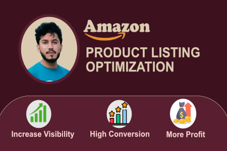 Portfolio for SEO Amazon product listing optimization