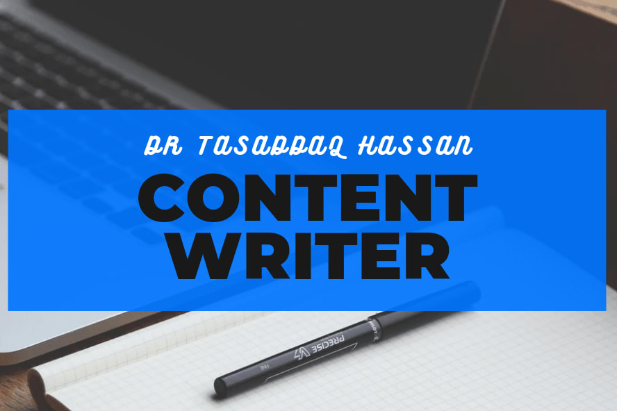 Portfolio for Content writing