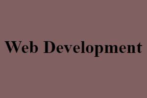 Portfolio for Web Development