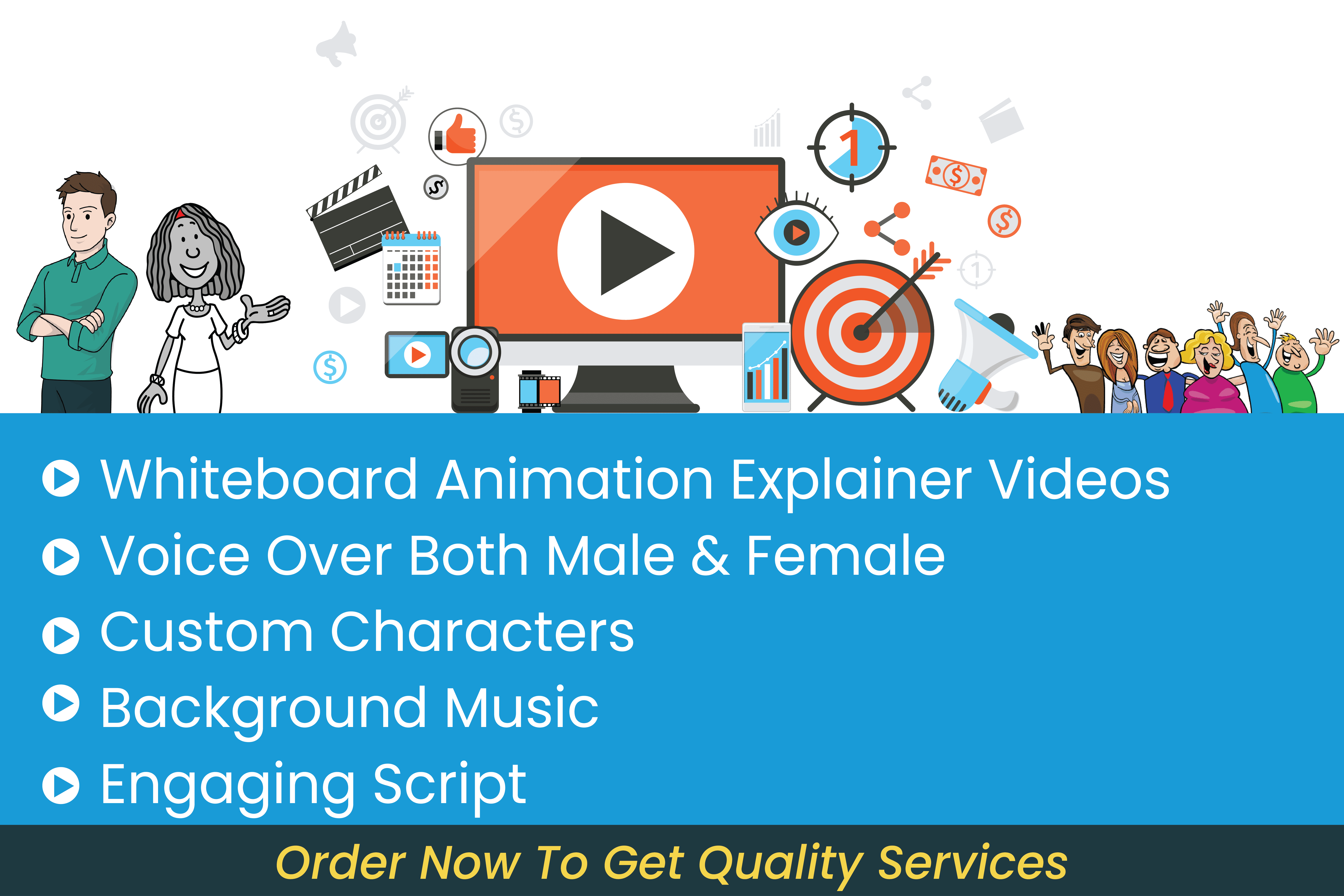 Portfolio for Whiteboard Animation Explainer video