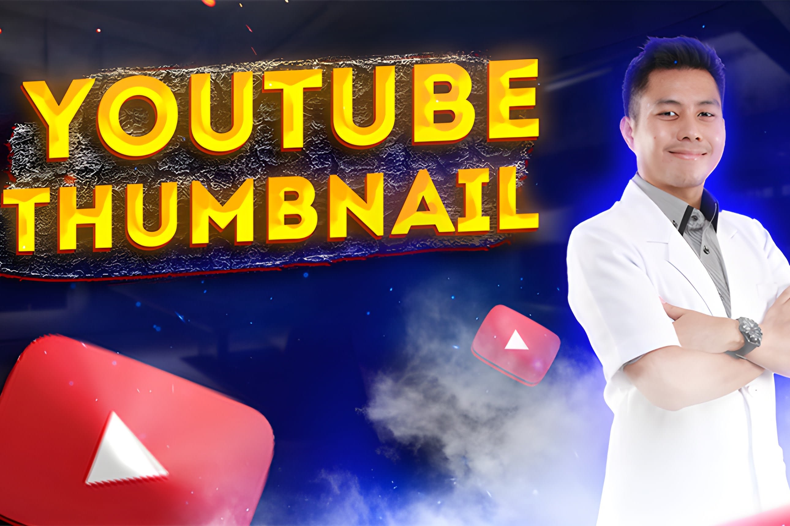 Portfolio for YouTube Thumbnail Designer