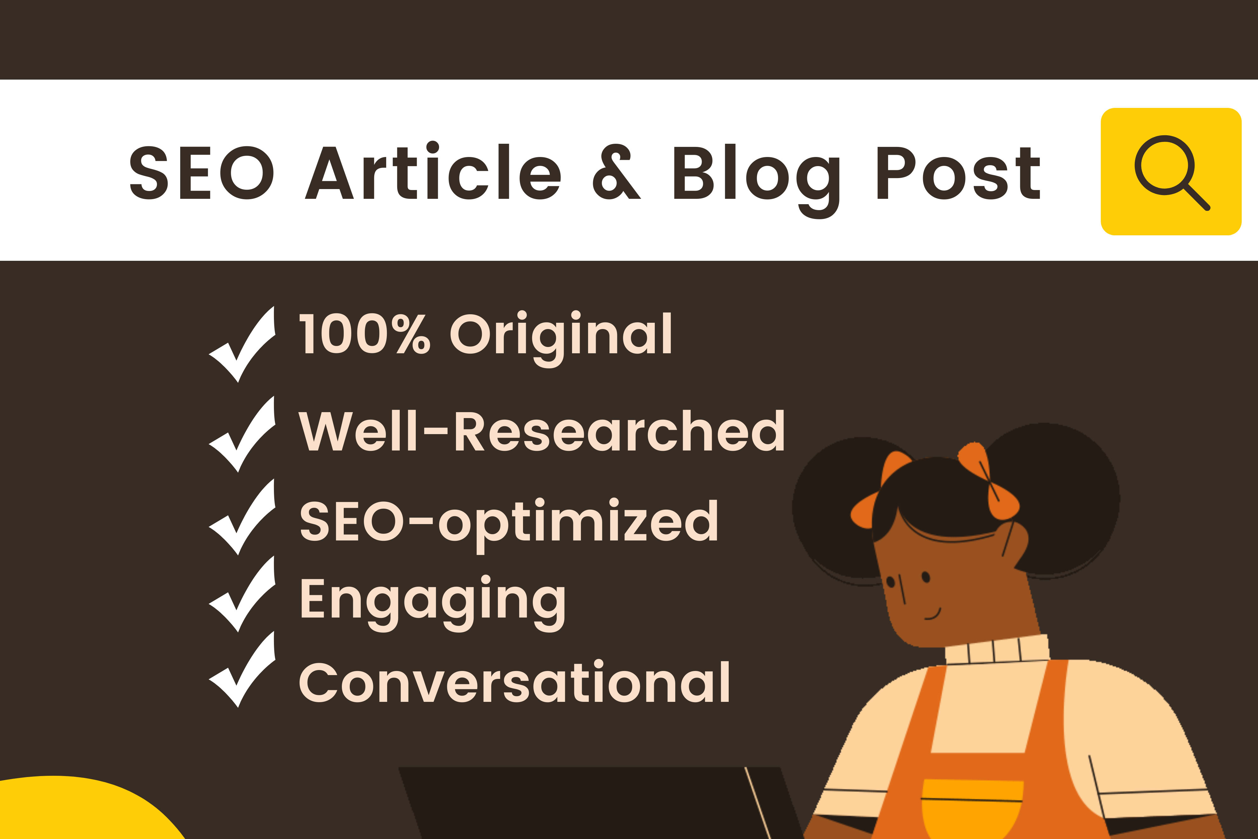 Portfolio for SEO Article Writer