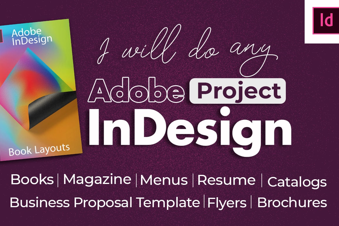 Portfolio for Any Adobe Indesign Project