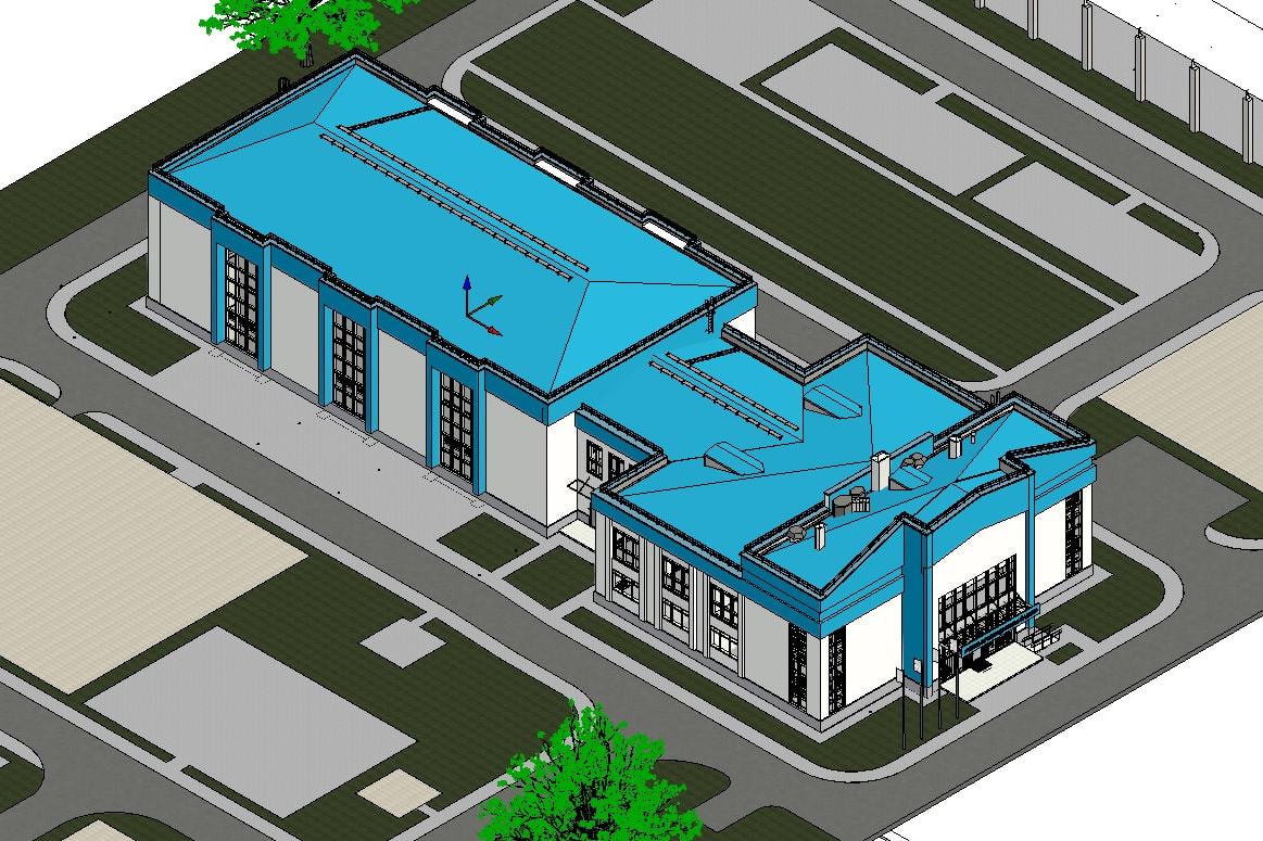 Portfolio for BIM model (Autodesk Revit)