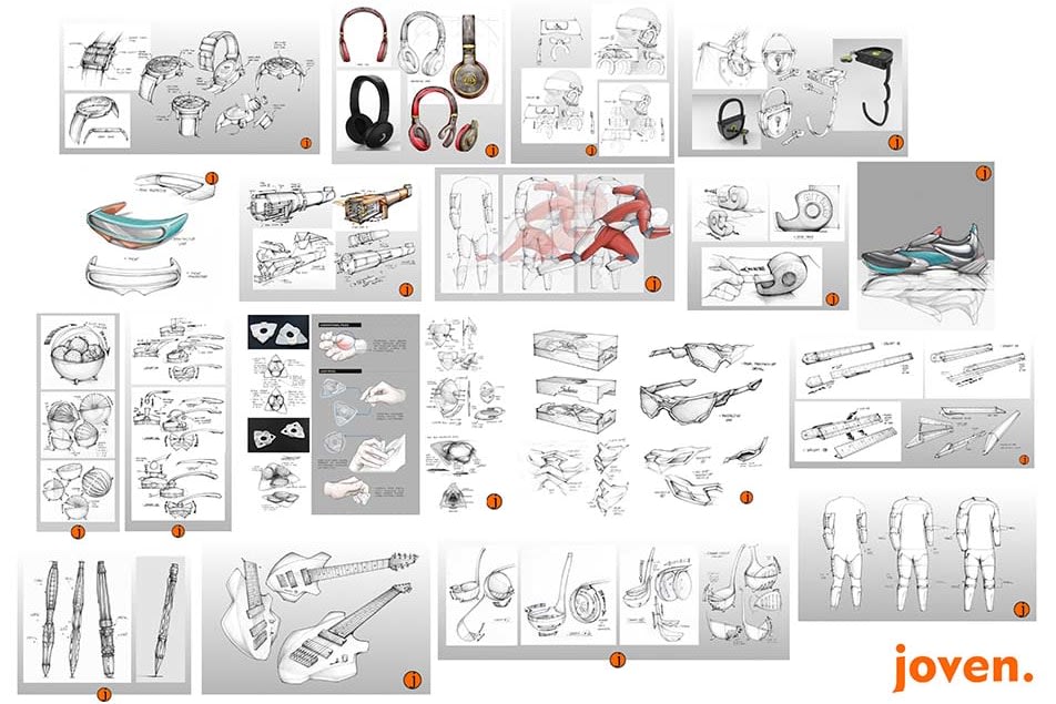 Portfolio for Industrial Designer|2D Ideation Sketches