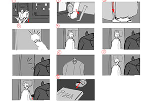 Portfolio for Storyboarding for Film, Game, Animation