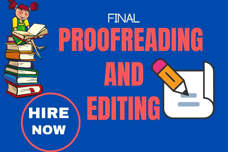 Portfolio for Proofreading and editing