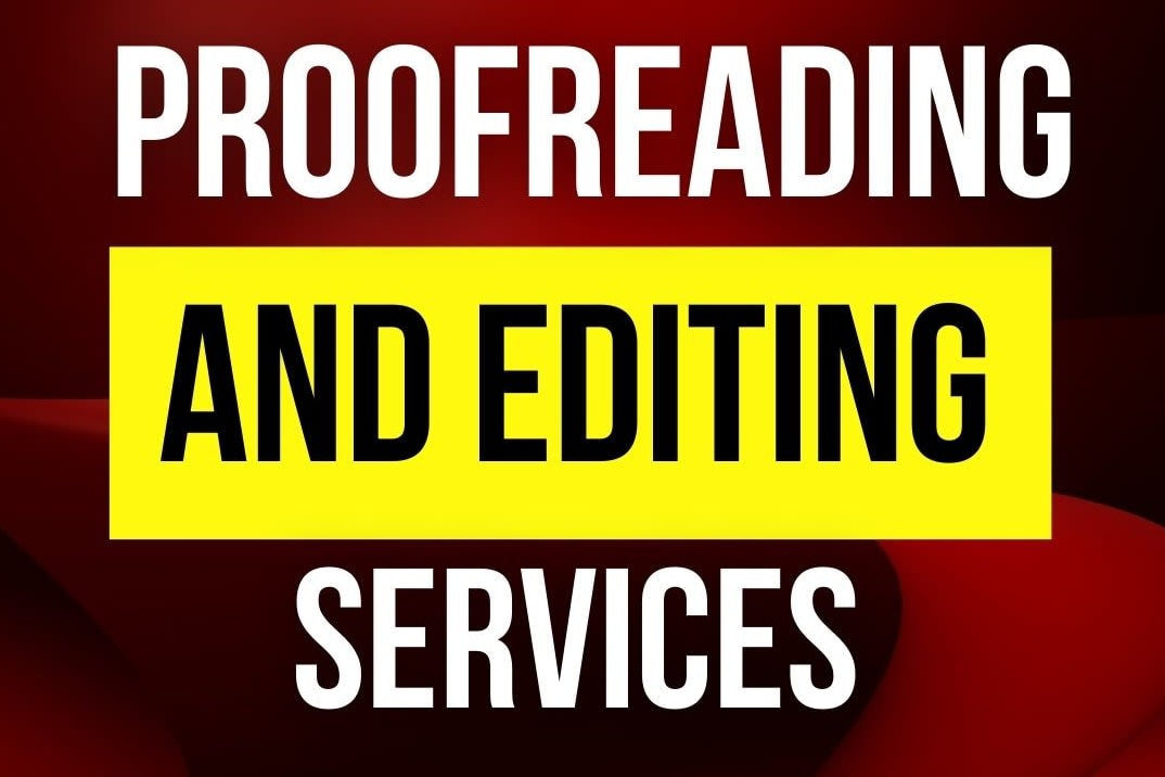 Portfolio for Proofreading and Editing