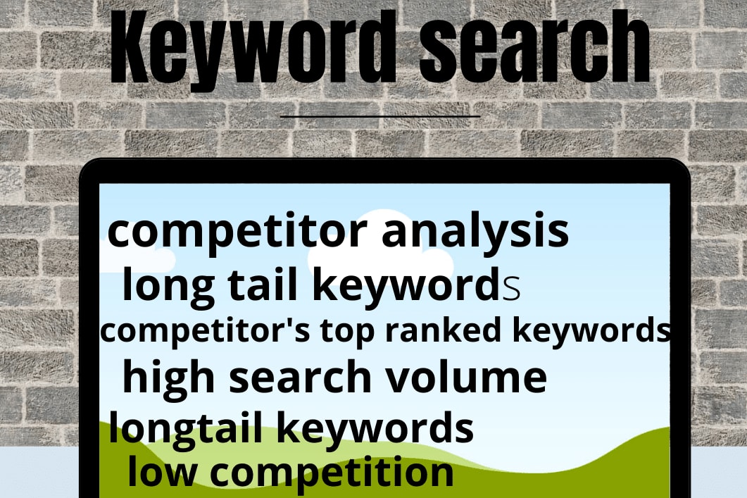 Portfolio for keyword research, competitor analysis