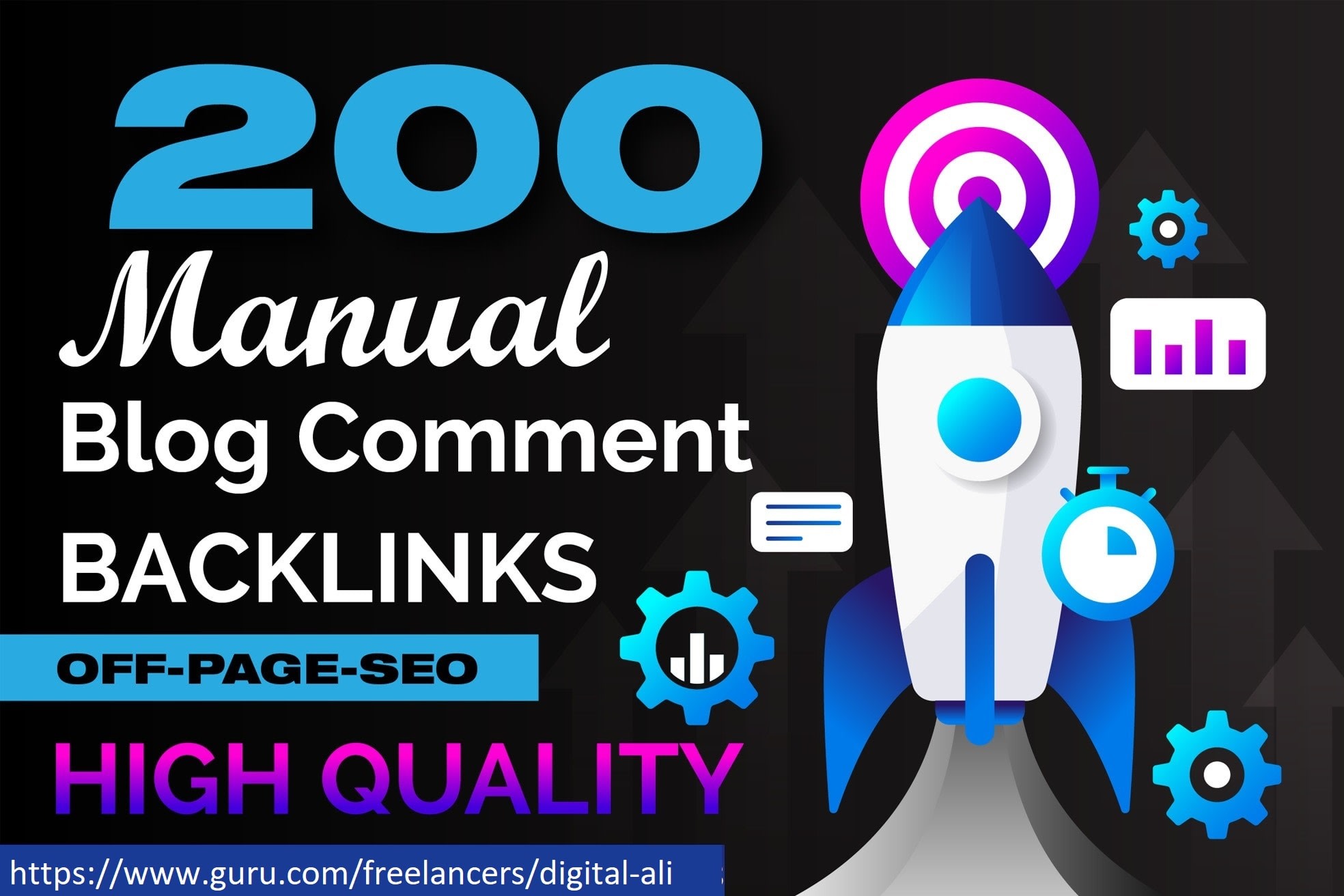 Portfolio for 200 blog comments dofollow backlinks SEO