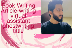 Portfolio for virtual assistant Book writing article w