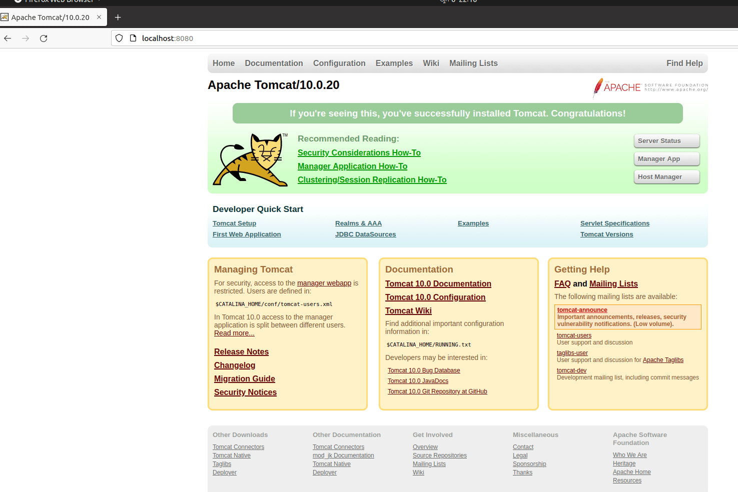 Portfolio for I Will Install Apache Tomcat Server