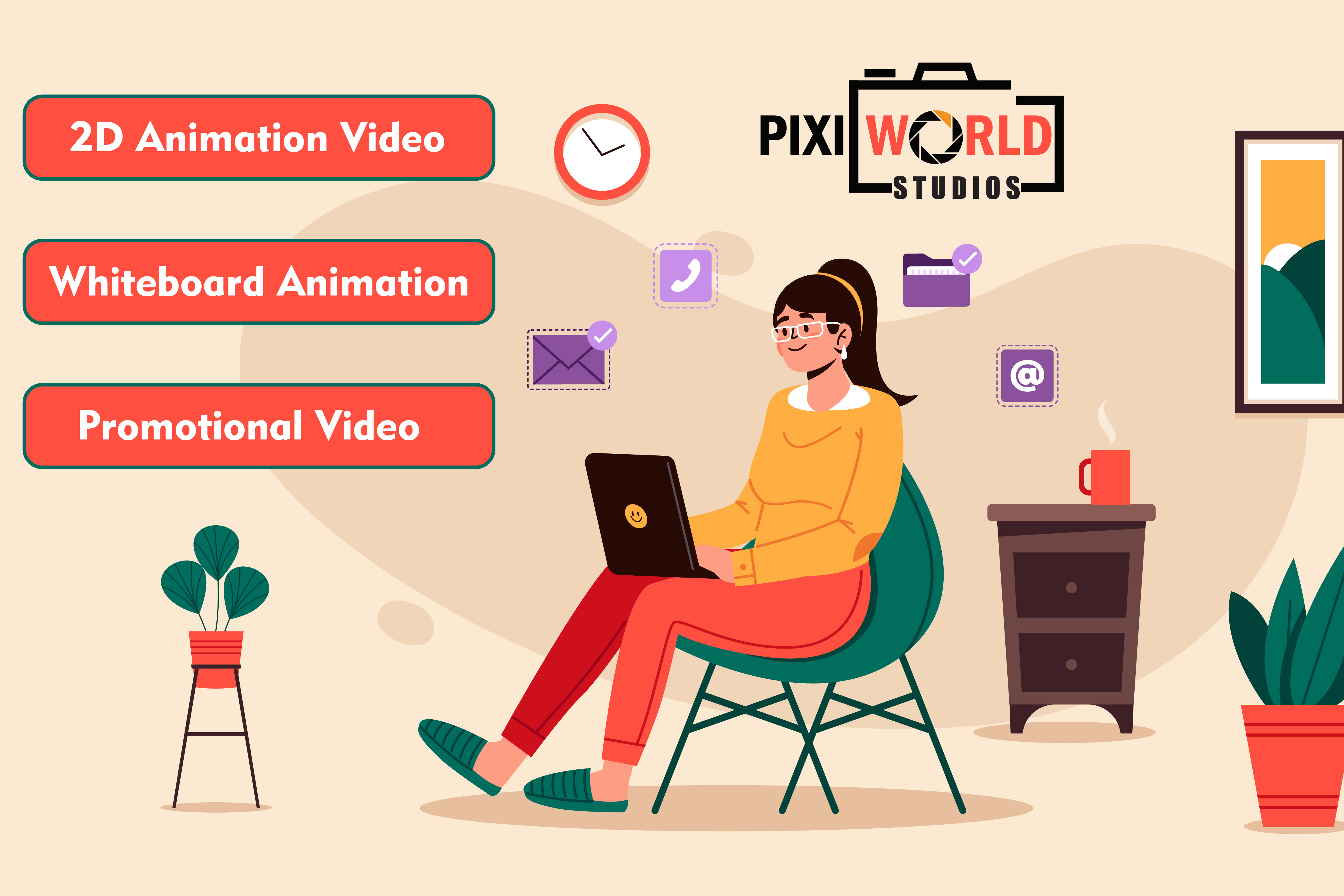 Portfolio for 2D Animation Explainer Videos & SMO