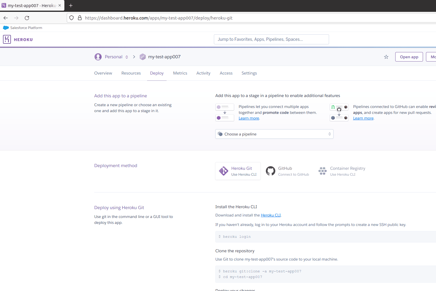 Portfolio for I Will Deploy Your Application in Heroku