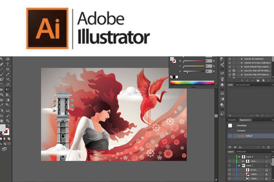 Portfolio for Adobe illustration