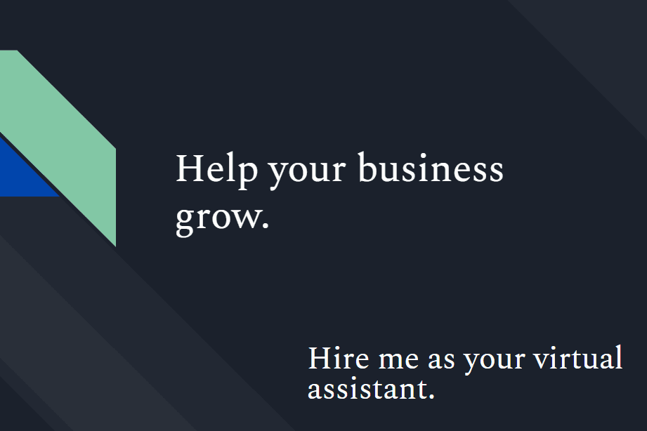 Portfolio for Executive Virtual Assistant