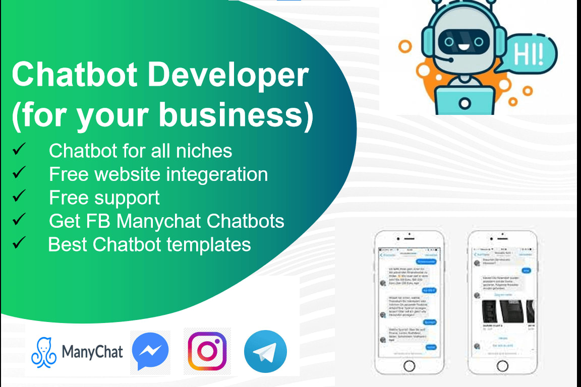Portfolio for Manychat Chatbot Developer