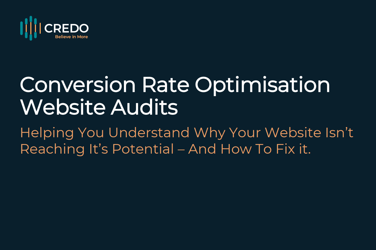 Portfolio for Conversion rate optimisation (CRO) audit