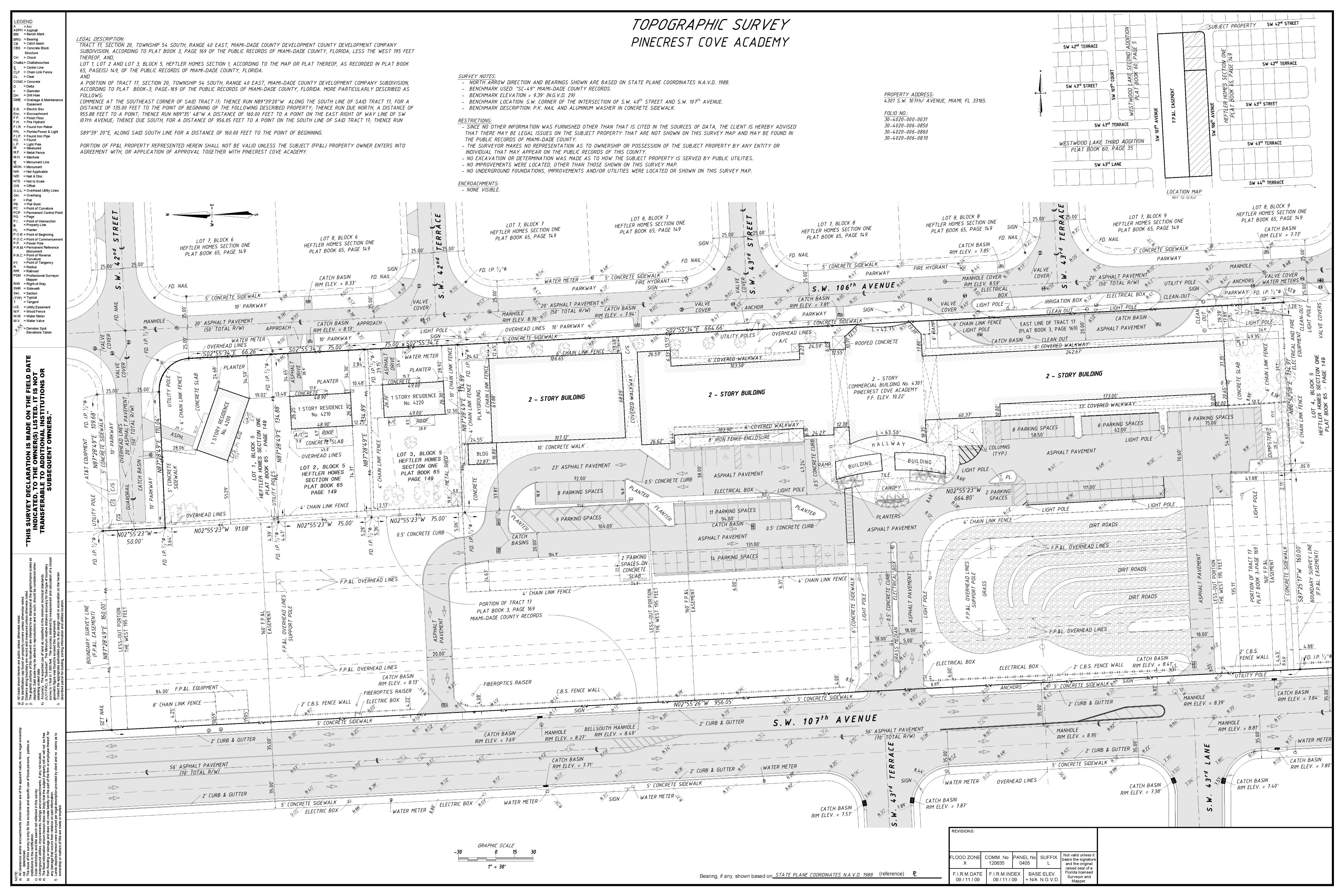 Portfolio for Land Survey Drafting Services.