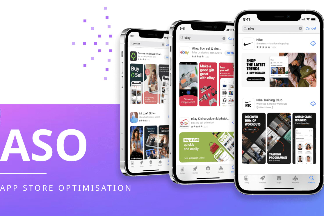 Portfolio for App Store Optimization (ASO)