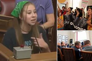 Portfolio for Girl, 12, makes impassioned speech