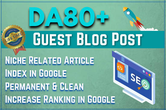 Portfolio for Guest Blogging|SEO Expert Link Builder