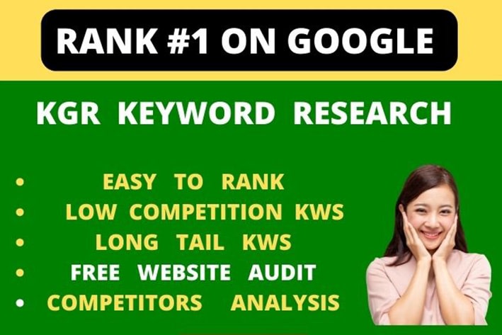 Portfolio for Best SEO  Kgr keyword research to rank
