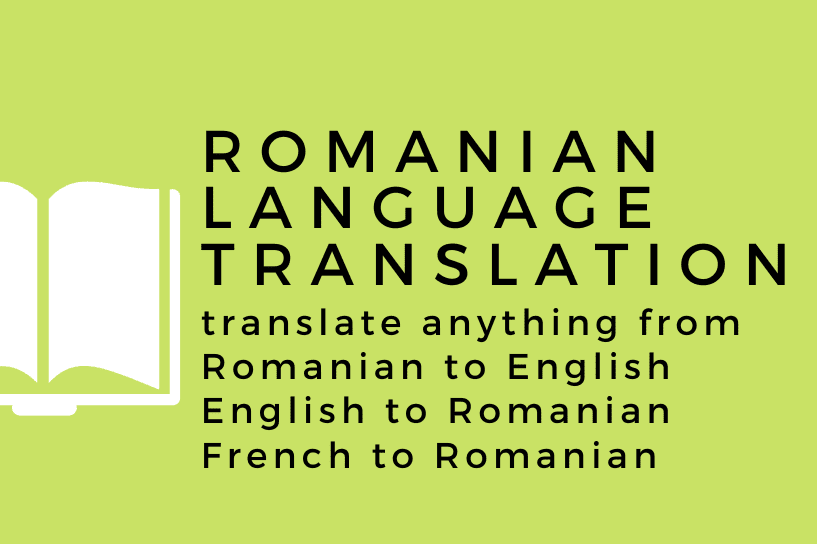 Portfolio for Romanian Language Translation