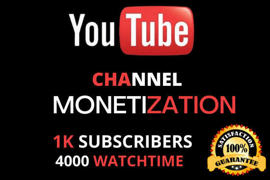 Portfolio for youtube Promotion complete 4k Watchtime