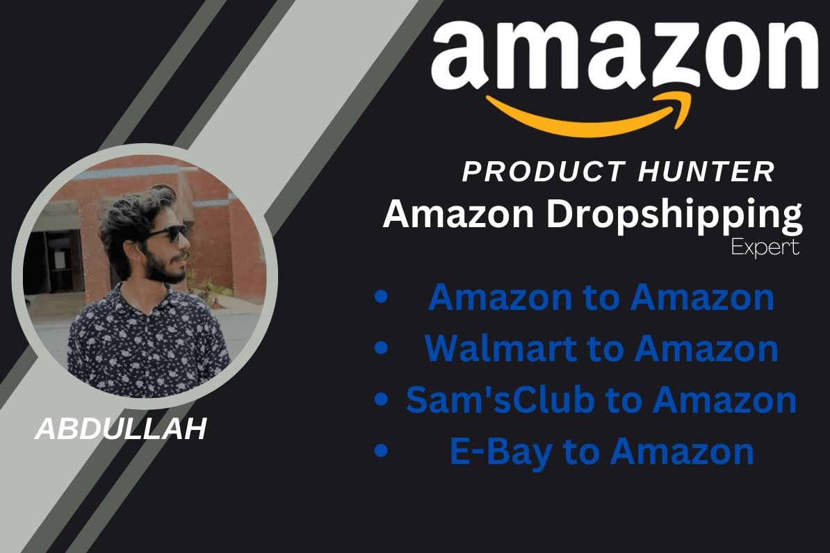 Portfolio for Amazon dropshipping product hunting