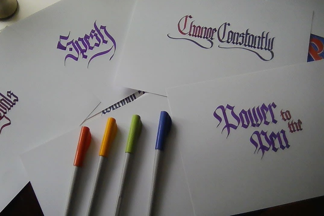 Portfolio for Calligrapher and Graffiti Artist