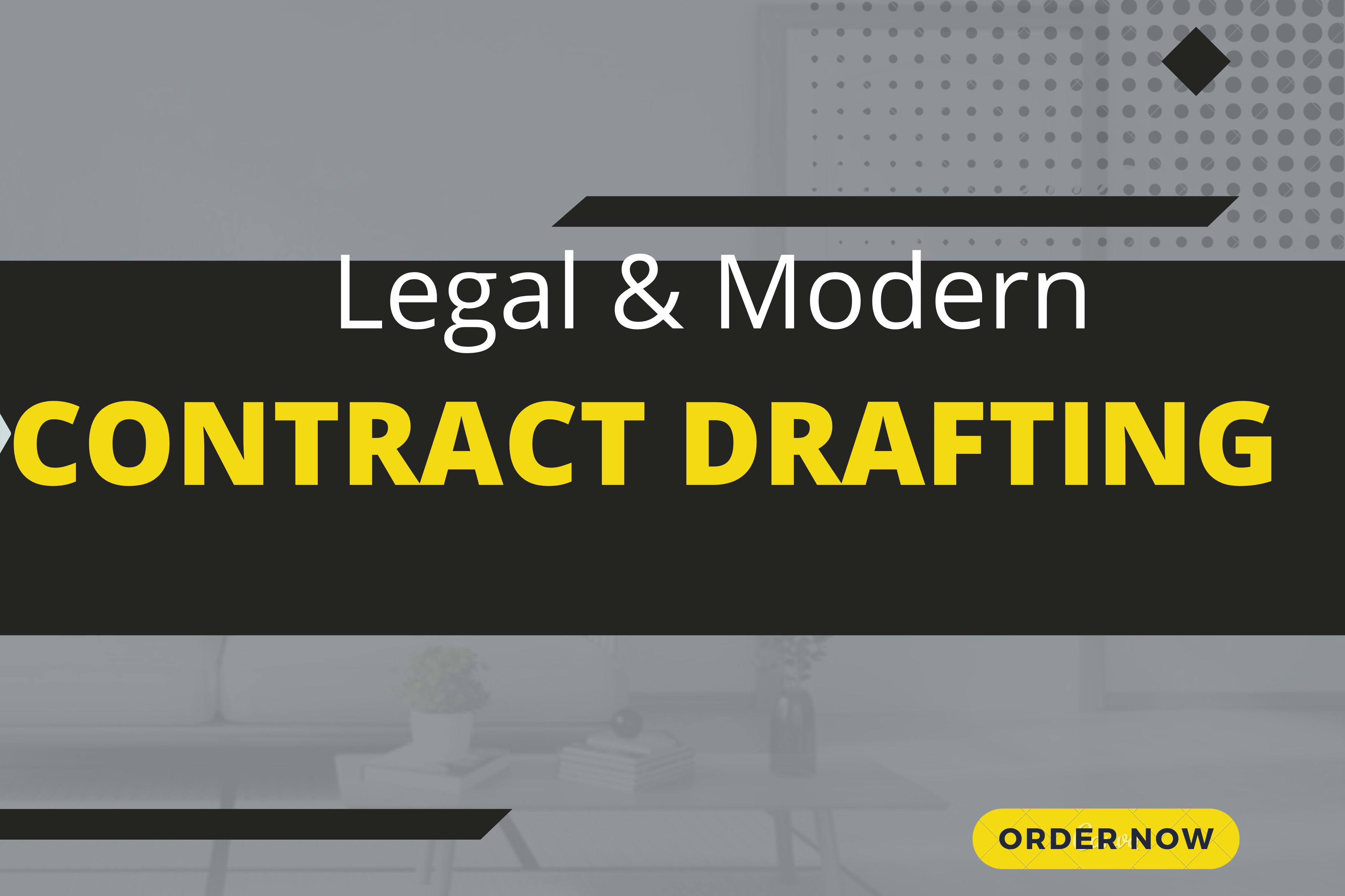 Portfolio for Legal Contracts and Agreements Drafting