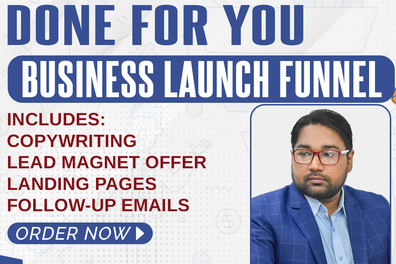 Portfolio for Done For You Business Launch Funnel