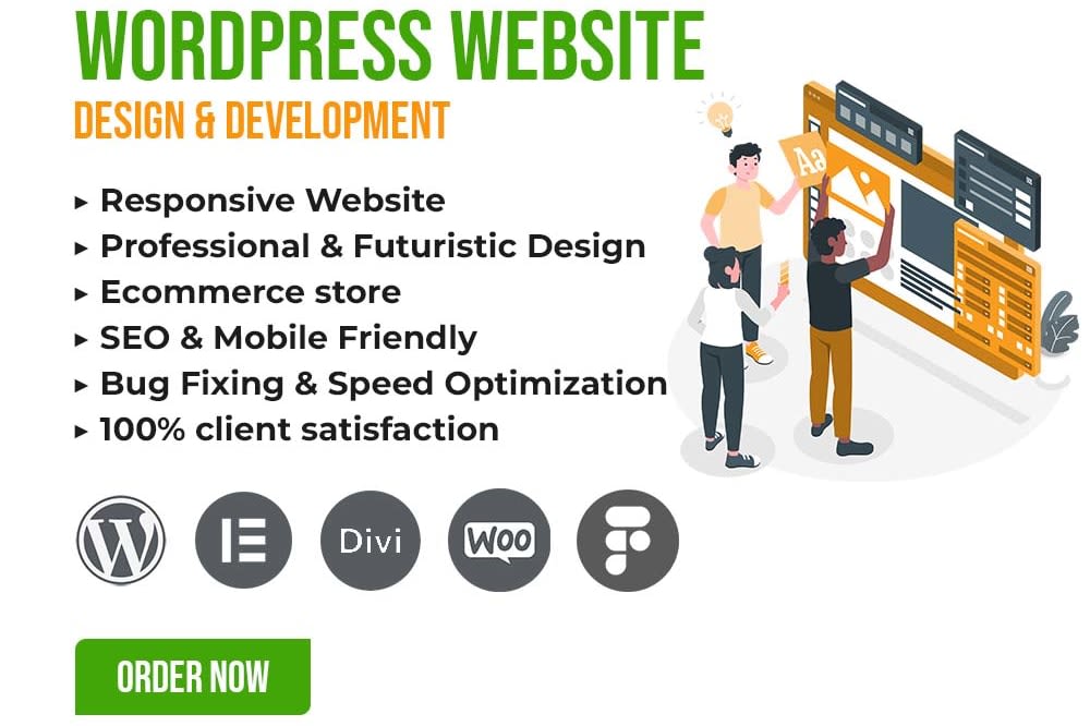 Portfolio for Customized WordPress Website