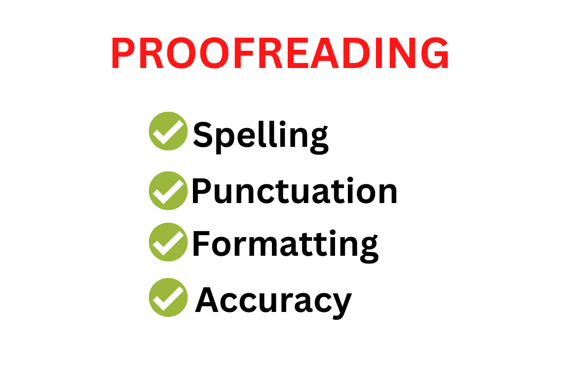 Portfolio for Proofread your English document in 24h