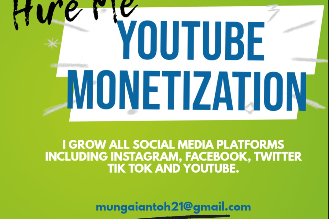 Portfolio for Youtube Monetization