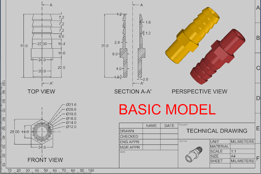 Portfolio for 3D CAD - Mechanical Design