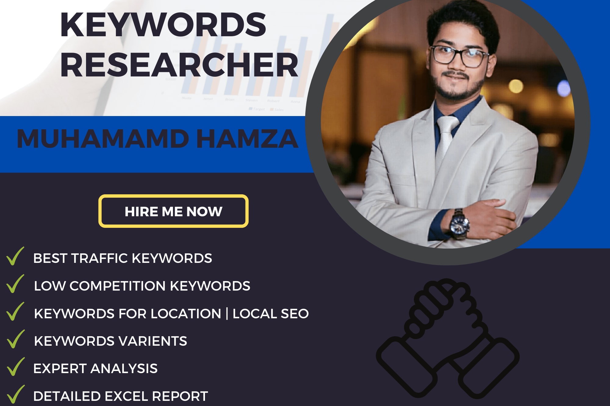 Portfolio for SEO keyword research