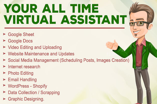Portfolio for Your All Time Virtual Assitant
