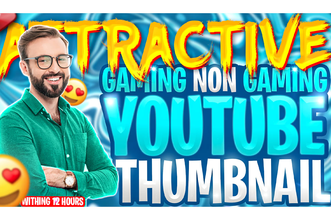 Portfolio for Attractive YouTube Thumbnail