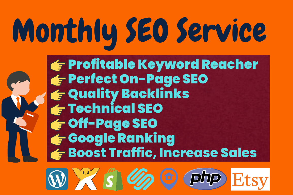 Portfolio for Monthly SEO Service for Website ranking