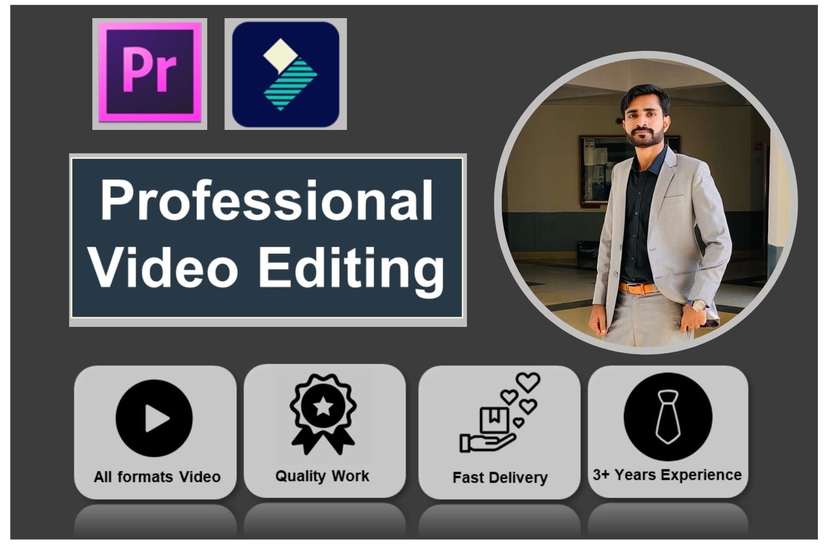 Portfolio for Video editing using adobe premiere pro