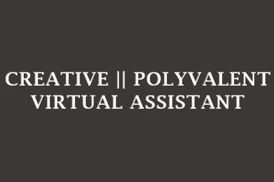 Portfolio for Creative Virtual Assistant || Tech Savvy