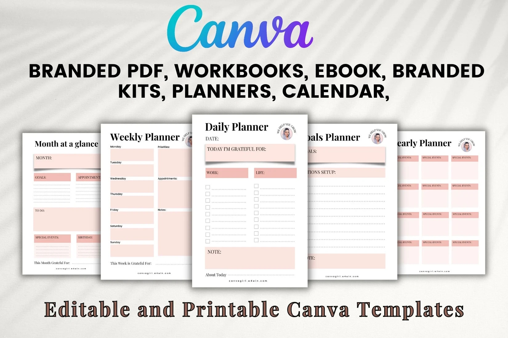 Portfolio for I will create any design using canva