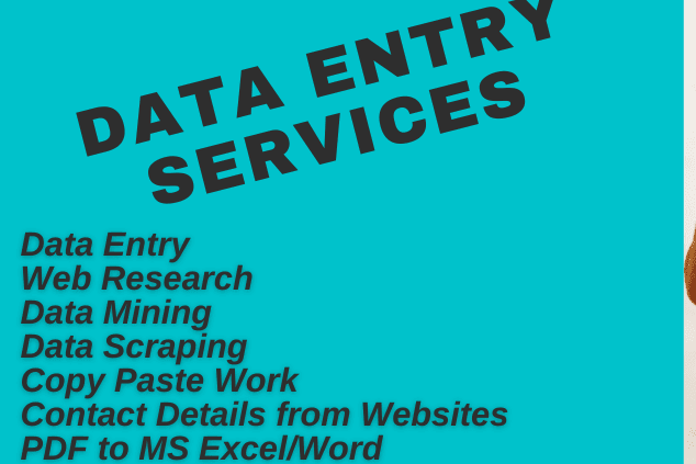 Portfolio for Data Entry and Copy Paste