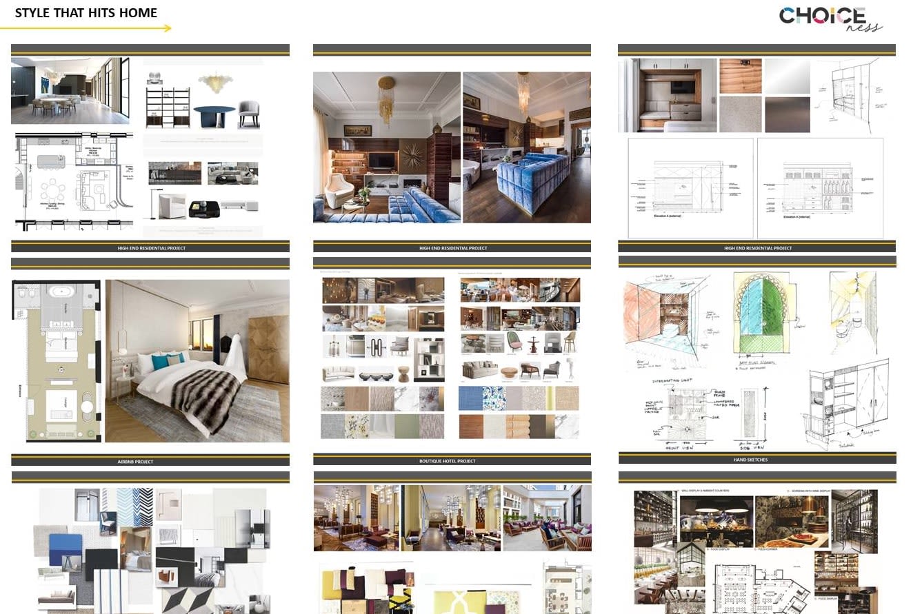 Portfolio for Interior Design