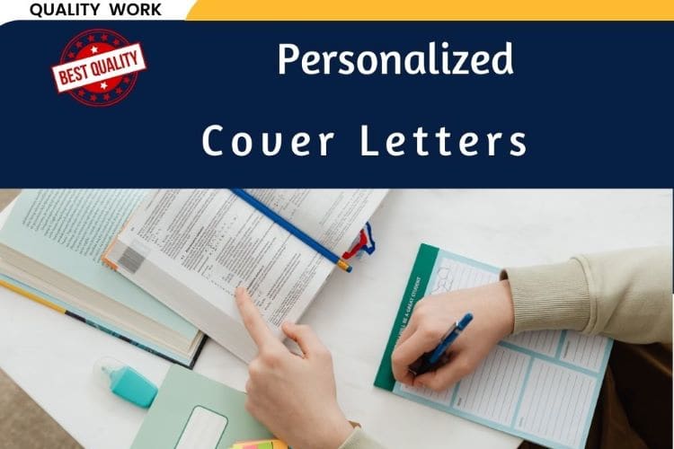 Portfolio for Cover Letter writing