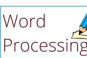 Portfolio for Word Processing