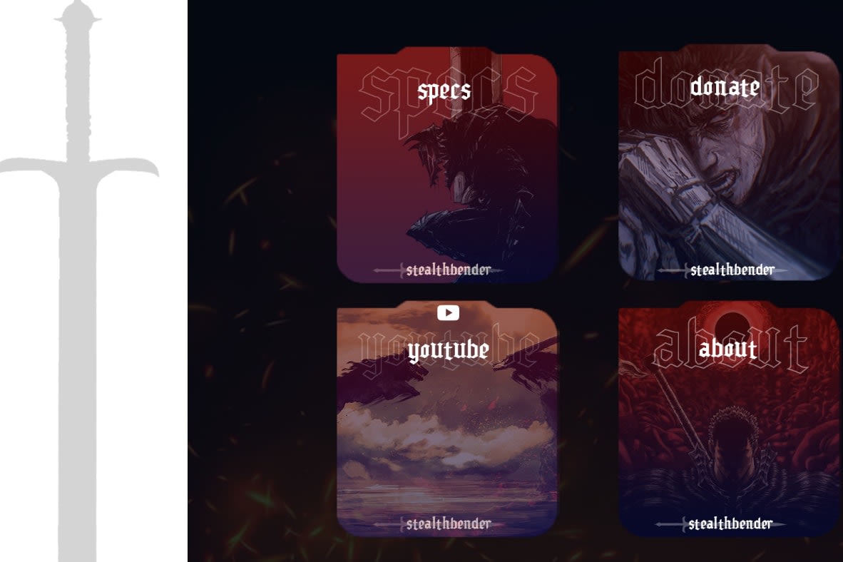 Portfolio for Graphic Design for Twitch and Youtubers