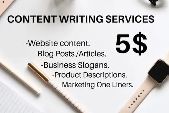 Portfolio for Content & Copywriting Services